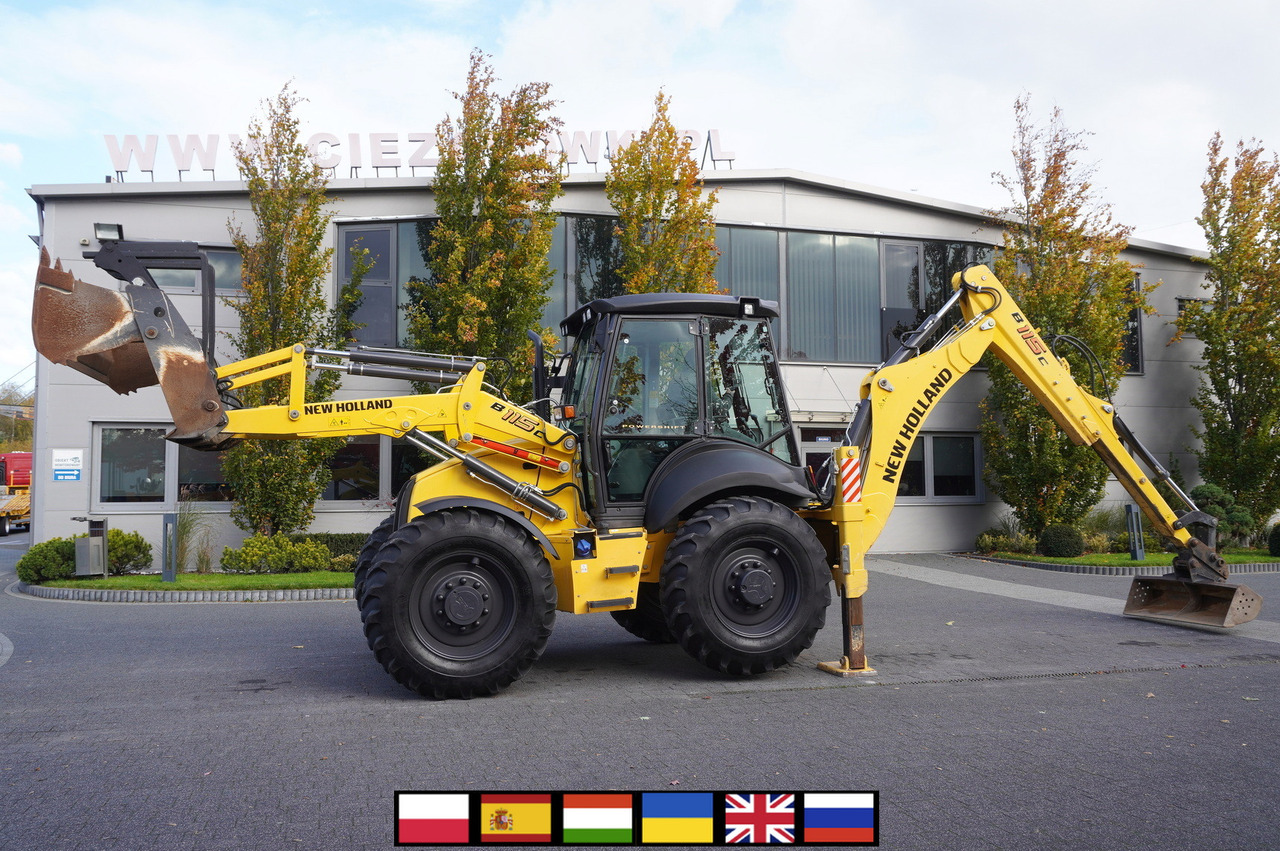 NEW HOLLAND B 115 C backhoe loader / 1000 MTH ! / 2021 - Багер-товарач: снимка 1 NEW HOLLAND B 115 C backhoe loader / 1000 MTH ! / 2021 - Багер-товарач: снимка 1