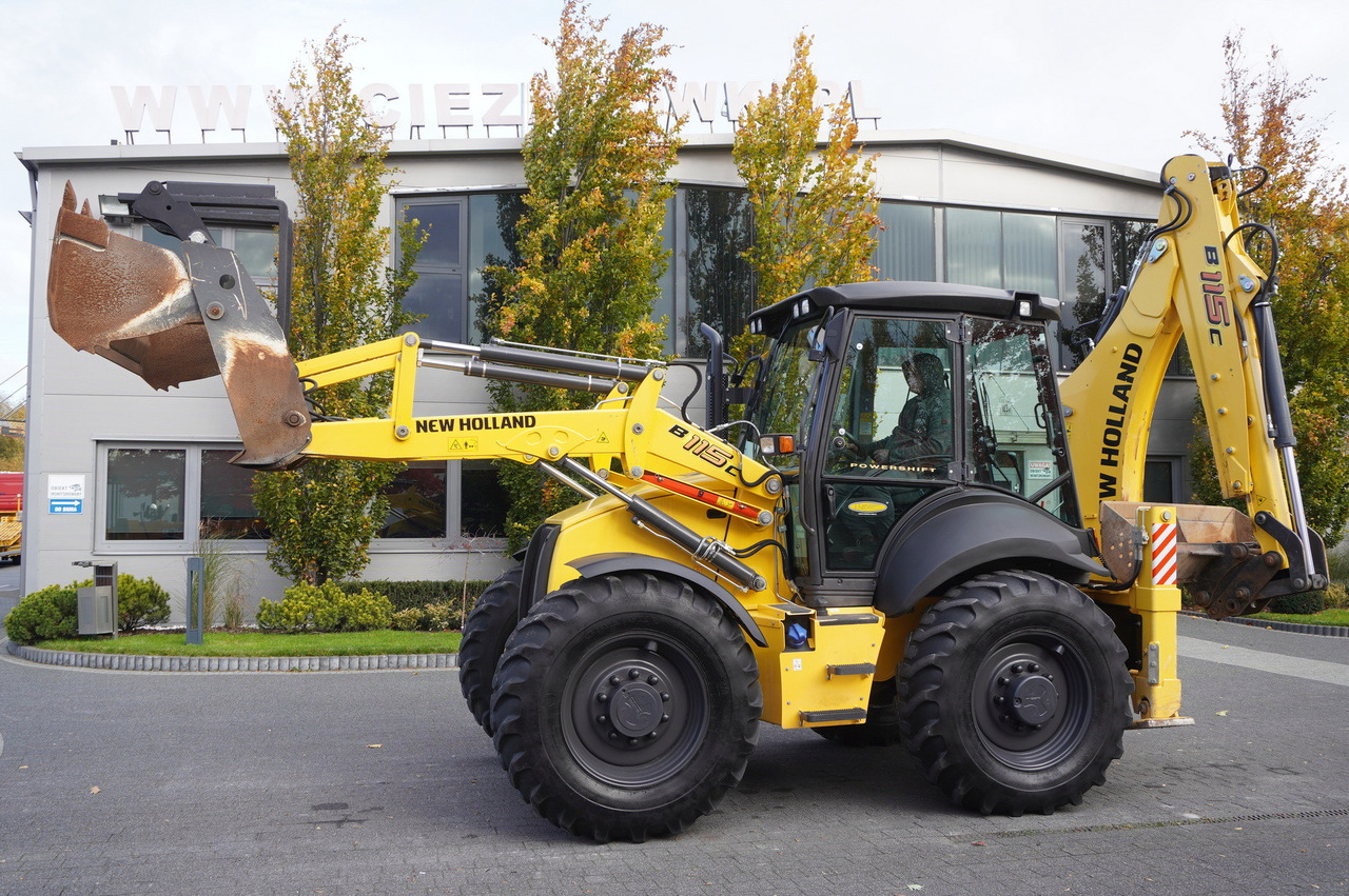 NEW HOLLAND B 115 C backhoe loader / 1000 MTH ! / 2021 - Багер-товарач: снимка 4 NEW HOLLAND B 115 C backhoe loader / 1000 MTH ! / 2021 - Багер-товарач: снимка 4