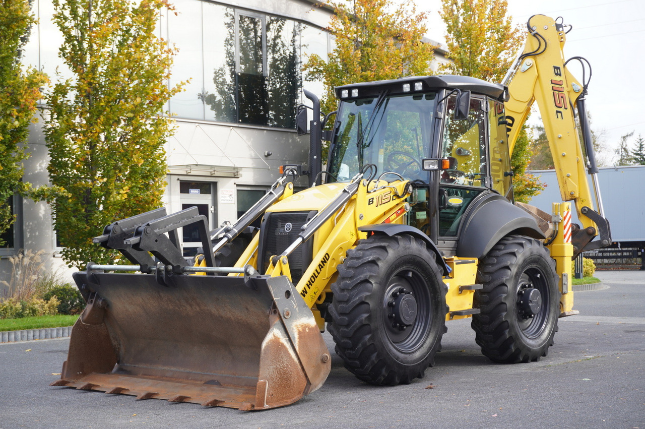NEW HOLLAND B 115 C backhoe loader / 1000 MTH ! / 2021 - Багер-товарач: снимка 5 NEW HOLLAND B 115 C backhoe loader / 1000 MTH ! / 2021 - Багер-товарач: снимка 5