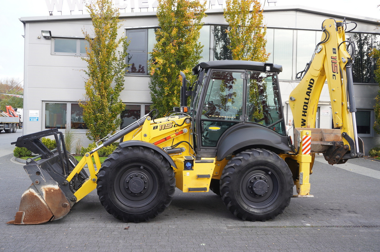 NEW HOLLAND B 115 C backhoe loader / 1000 MTH ! / 2021 - Багер-товарач: снимка 3 NEW HOLLAND B 115 C backhoe loader / 1000 MTH ! / 2021 - Багер-товарач: снимка 3