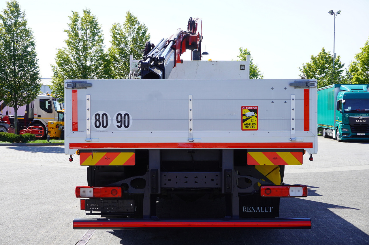 RENAULT C280 DTI 8 / FASSI crane 5.6 T / range 8 m / Flatbed 15 EPAL - Бордови камион, Камион с кран: снимка 4 RENAULT C280 DTI 8 / FASSI crane 5.6 T / range 8 m / Flatbed 15 EPAL - Бордови камион, Камион с кран: снимка 4