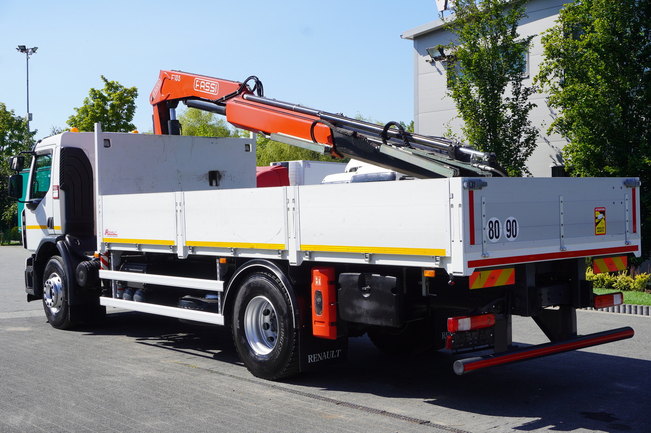RENAULT C280 DTI 8 / FASSI crane 5.6 T / range 8 m / Flatbed 15 EPAL - Бордови камион, Камион с кран: снимка 2 RENAULT C280 DTI 8 / FASSI crane 5.6 T / range 8 m / Flatbed 15 EPAL - Бордови камион, Камион с кран: снимка 2