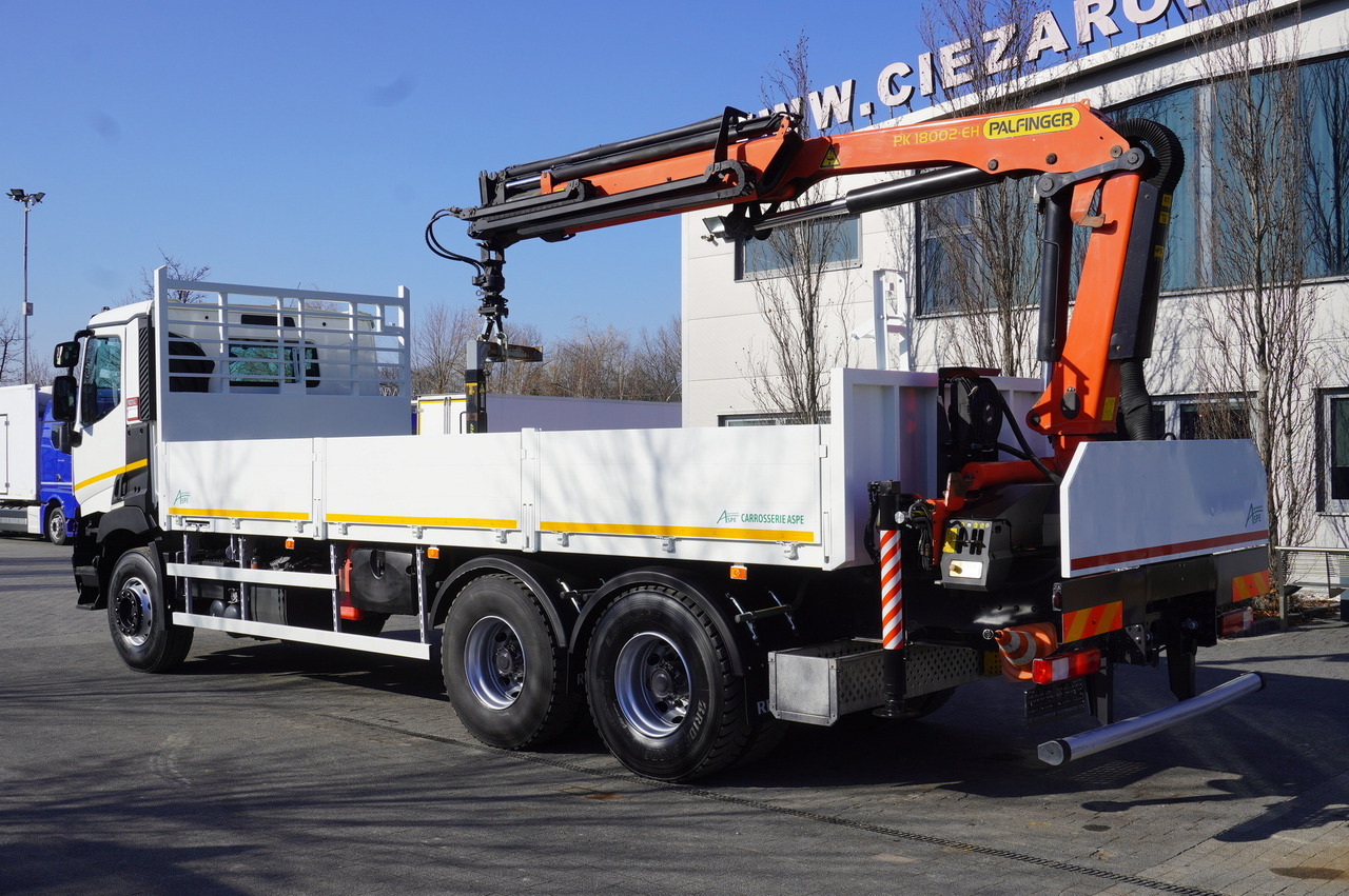 RENAULT C380 / 6x4 / HDS Palfinger PK 18002-EH 6000 kg - Бордови камион, Камион с кран: снимка 3 RENAULT C380 / 6x4 / HDS Palfinger PK 18002-EH 6000 kg - Бордови камион, Камион с кран: снимка 3