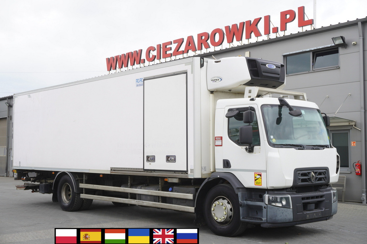 RENAULT D19 Wide / Lamberet 22 EPAL Multitemperature / Carrier Supra 1250 MT - Рефрижератор камион: снимка 1 RENAULT D19 Wide / Lamberet 22 EPAL Multitemperature / Carrier Supra 1250 MT - Рефрижератор камион: снимка 1