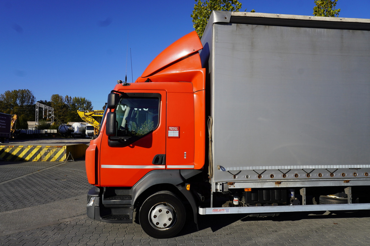 Камион с брезент RENAULT Midlum 12.245 / dropside / sleeper / 18 pallets: снимка 9