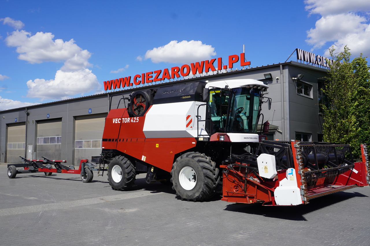 ROSTSELMASH VECTOR 425 RSM-101 grain harvester + Header 5 m + rapeseed harvesting extension / 2300 MTH - Зърнокомбайн: снимка 2 ROSTSELMASH VECTOR 425 RSM-101 grain harvester + Header 5 m + rapeseed harvesting extension / 2300 MTH - Зърнокомбайн: снимка 2