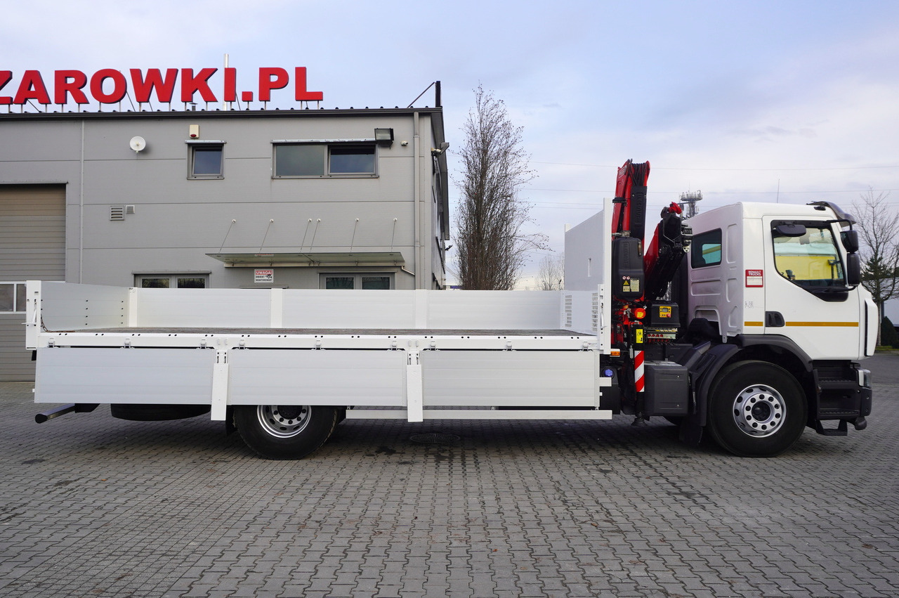 Renault C320 P4x2 E6 / Fassi 5.6 t / Range 8 m / Platform 15 EPAL - Бордови камион, Камион с кран: снимка 4 Renault C320 P4x2 E6 / Fassi 5.6 t / Range 8 m / Platform 15 EPAL - Бордови камион, Камион с кран: снимка 4