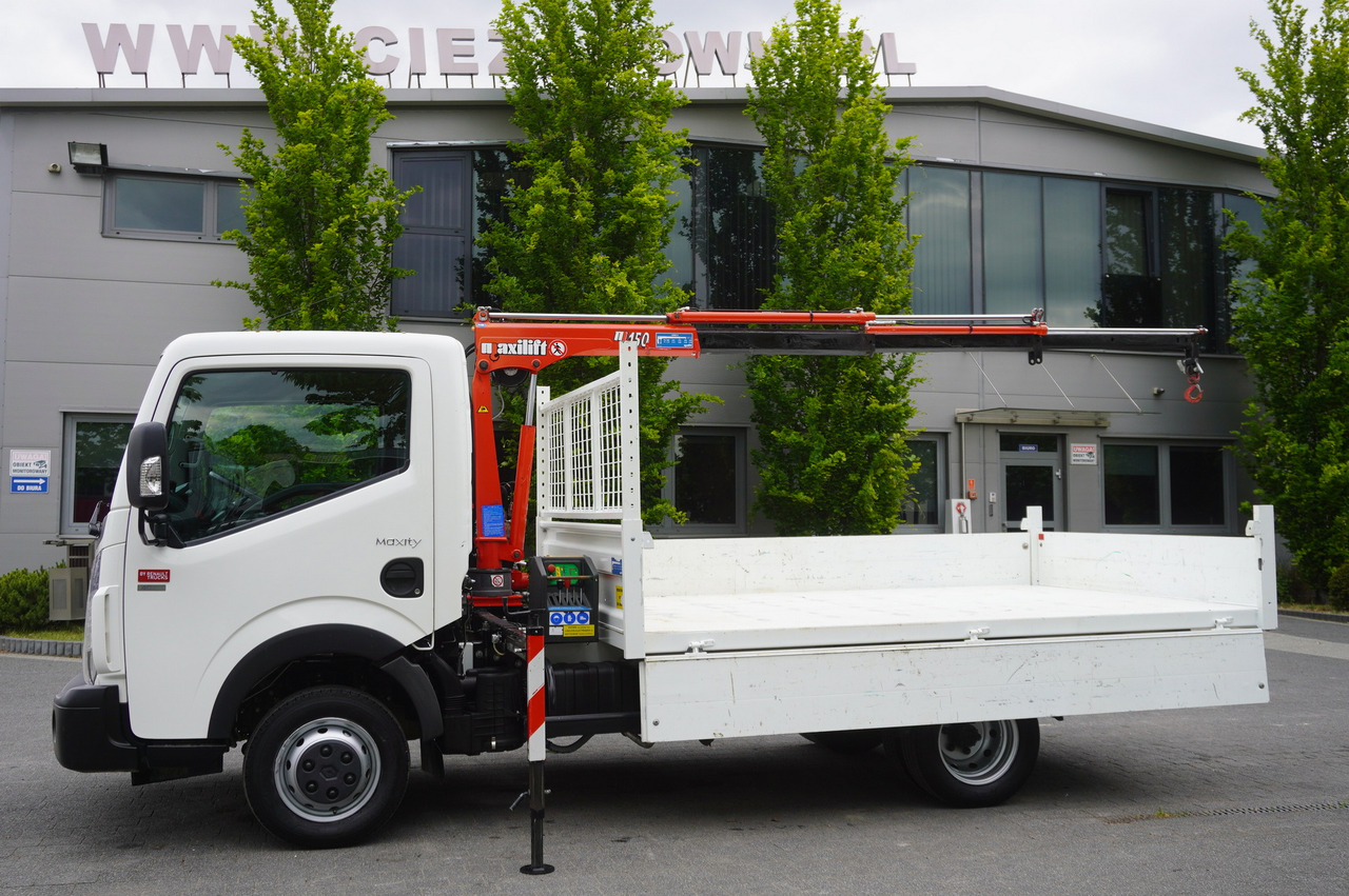 Renault Maxity 140DXI / 40 th. km !!! / Maxilift crane 1 t. cap. - Бордови бус: снимка 5 Renault Maxity 140DXI / 40 th. km !!! / Maxilift crane 1 t. cap. - Бордови бус: снимка 5