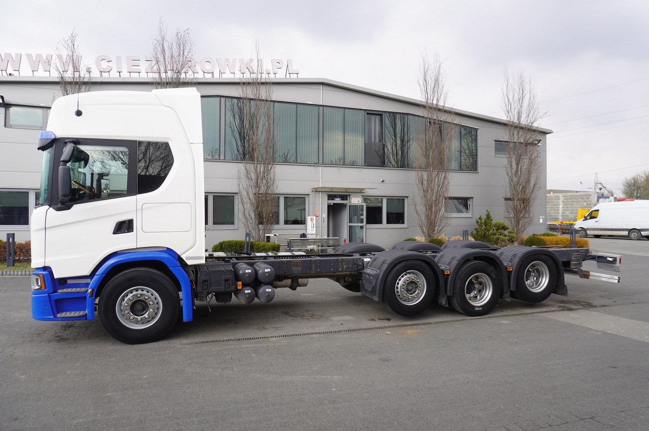 SCANIA G500 8x2 / 2nd axis steered / Chassis 8.35 m / 2021 - Шаси кабина: снимка 3 SCANIA G500 8x2 / 2nd axis steered / Chassis 8.35 m / 2021 - Шаси кабина: снимка 3