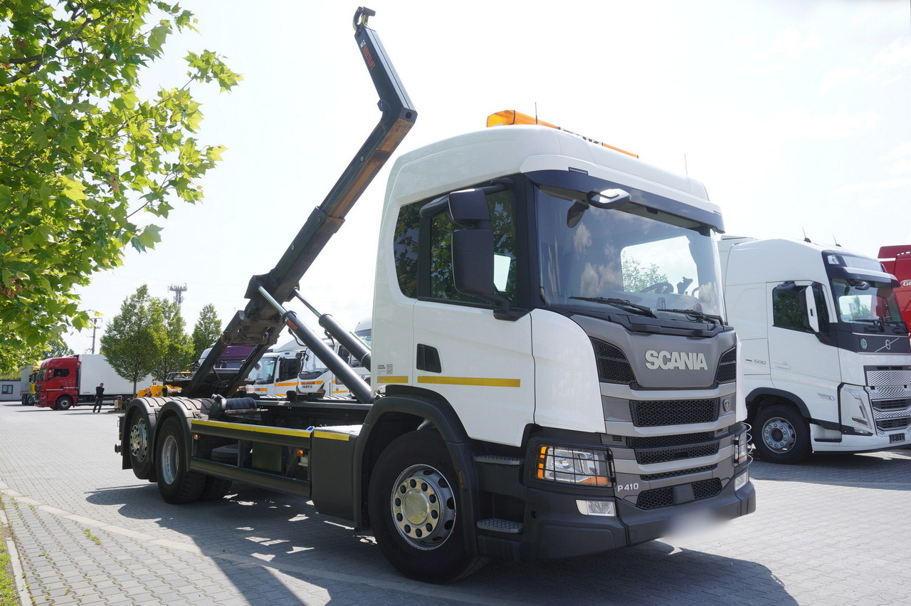 SCANIA P410 B6X2*4NA HIAB Multilift 21t / 150 tho.km hooklift - Мултилифт с кука камион: снимка 5 SCANIA P410 B6X2*4NA HIAB Multilift 21t / 150 tho.km hooklift - Мултилифт с кука камион: снимка 5