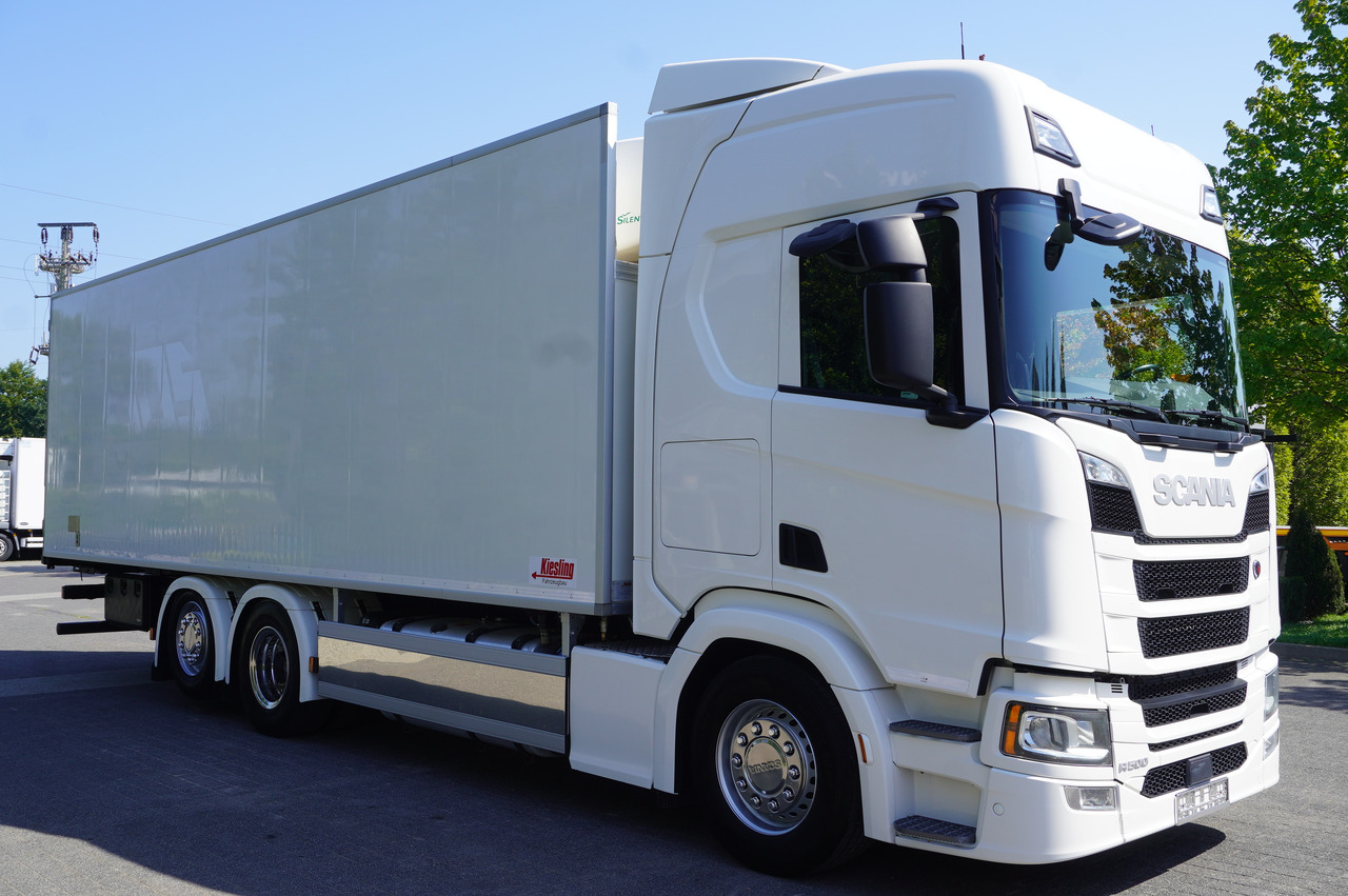 SCANIA R500 Hook-Up Refrigerated Truck KIESLING 20 EPAL / Carrier Supra 1250 Silent - Рефрижератор камион: снимка 5 SCANIA R500 Hook-Up Refrigerated Truck KIESLING 20 EPAL / Carrier Supra 1250 Silent - Рефрижератор камион: снимка 5