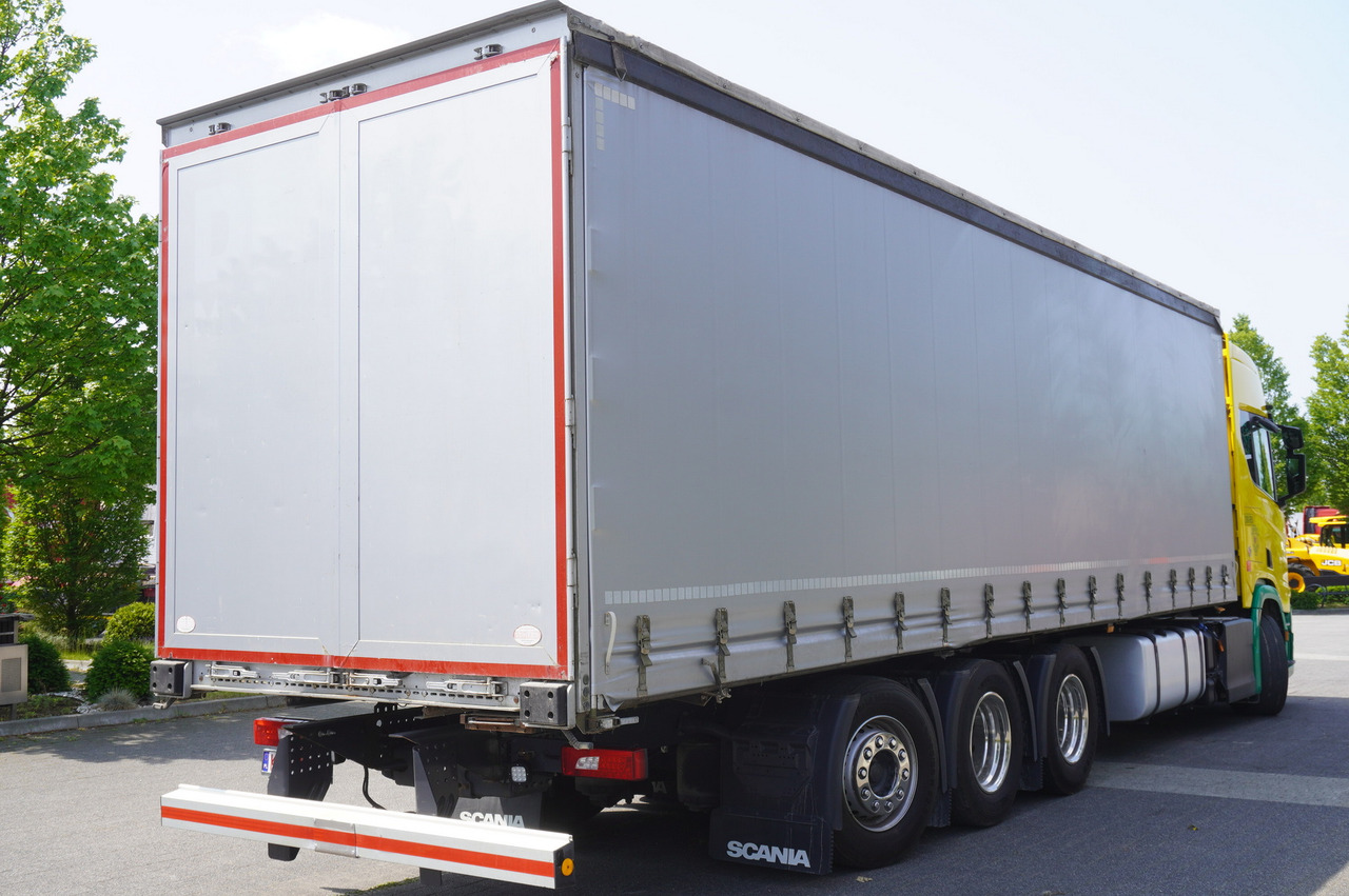 SCANIA R650 V8 8x4 /4 / 2020 / Curtainsider 23 EPAL - Камион с брезент: снимка 4 SCANIA R650 V8 8x4 /4 / 2020 / Curtainsider 23 EPAL - Камион с брезент: снимка 4
