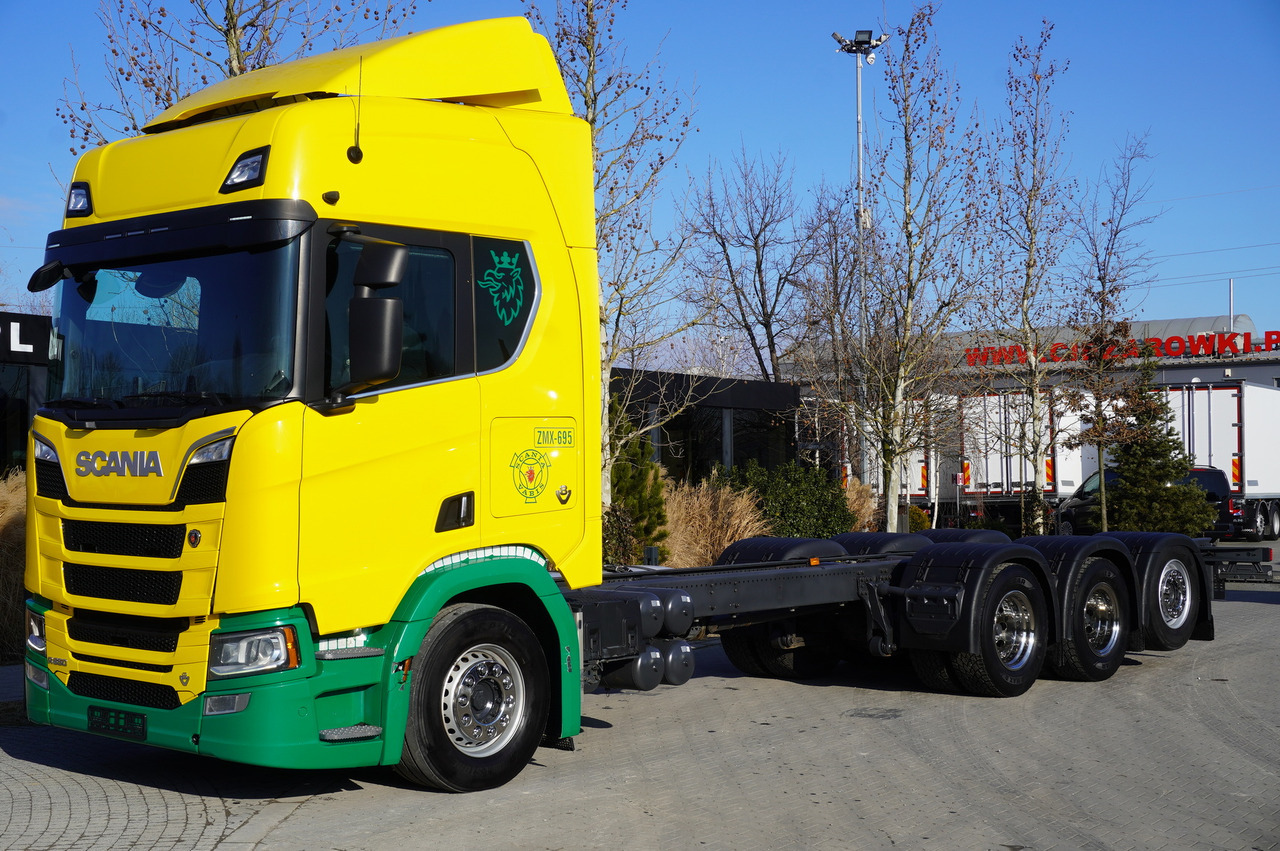 SCANIA R650 V8 8x4/4 E6 / 2020 / Frame 9.7 m - Шаси кабина: снимка 1 SCANIA R650 V8 8x4/4 E6 / 2020 / Frame 9.7 m - Шаси кабина: снимка 1