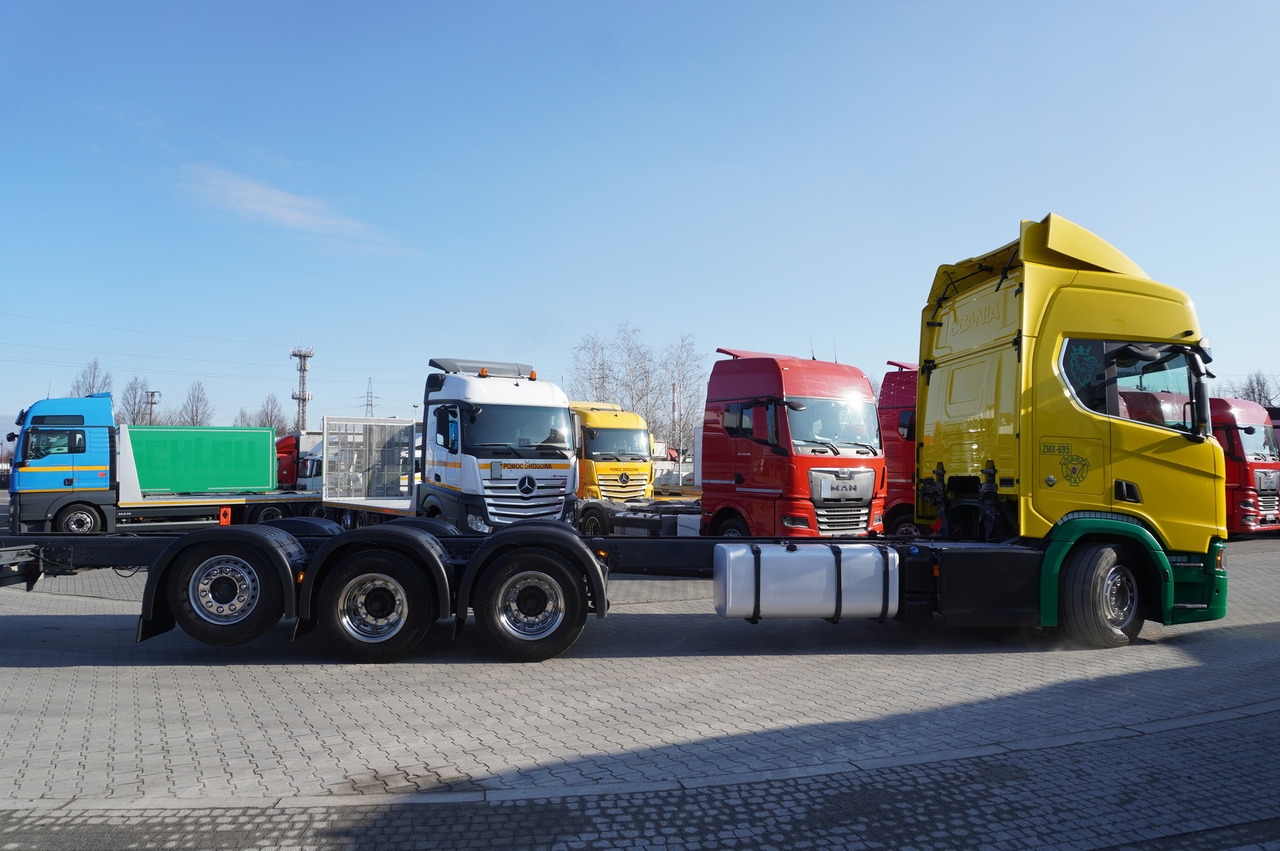 SCANIA R650 V8 8x4/4 E6 / 2020 / Frame 9.7 m - Шаси кабина: снимка 4 SCANIA R650 V8 8x4/4 E6 / 2020 / Frame 9.7 m - Шаси кабина: снимка 4