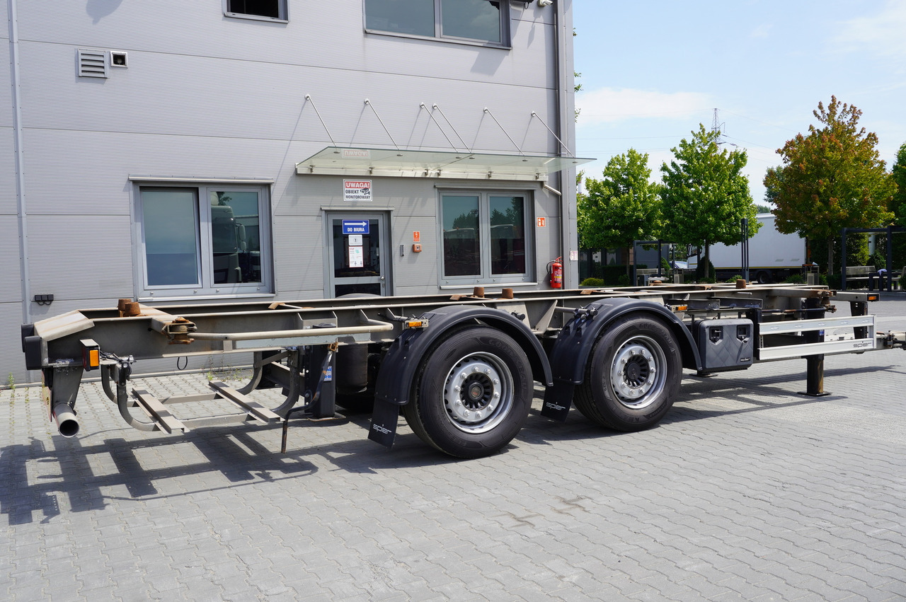 SPIER Trailer ZWL 290 BDF / 18 t - Шаси ремарке: снимка 2 SPIER Trailer ZWL 290 BDF / 18 t - Шаси ремарке: снимка 2