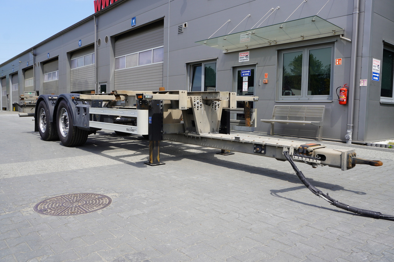 SPIER Trailer ZWL 290 BDF / 18 t - Шаси ремарке: снимка 3 SPIER Trailer ZWL 290 BDF / 18 t - Шаси ремарке: снимка 3
