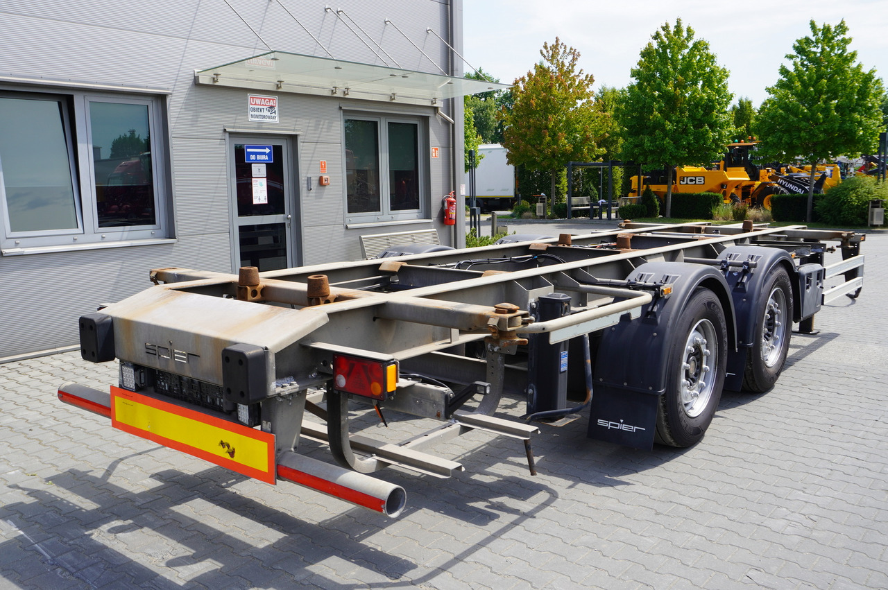 SPIER Trailer ZWL 290 BDF / 18 t - Шаси ремарке: снимка 4 SPIER Trailer ZWL 290 BDF / 18 t - Шаси ремарке: снимка 4