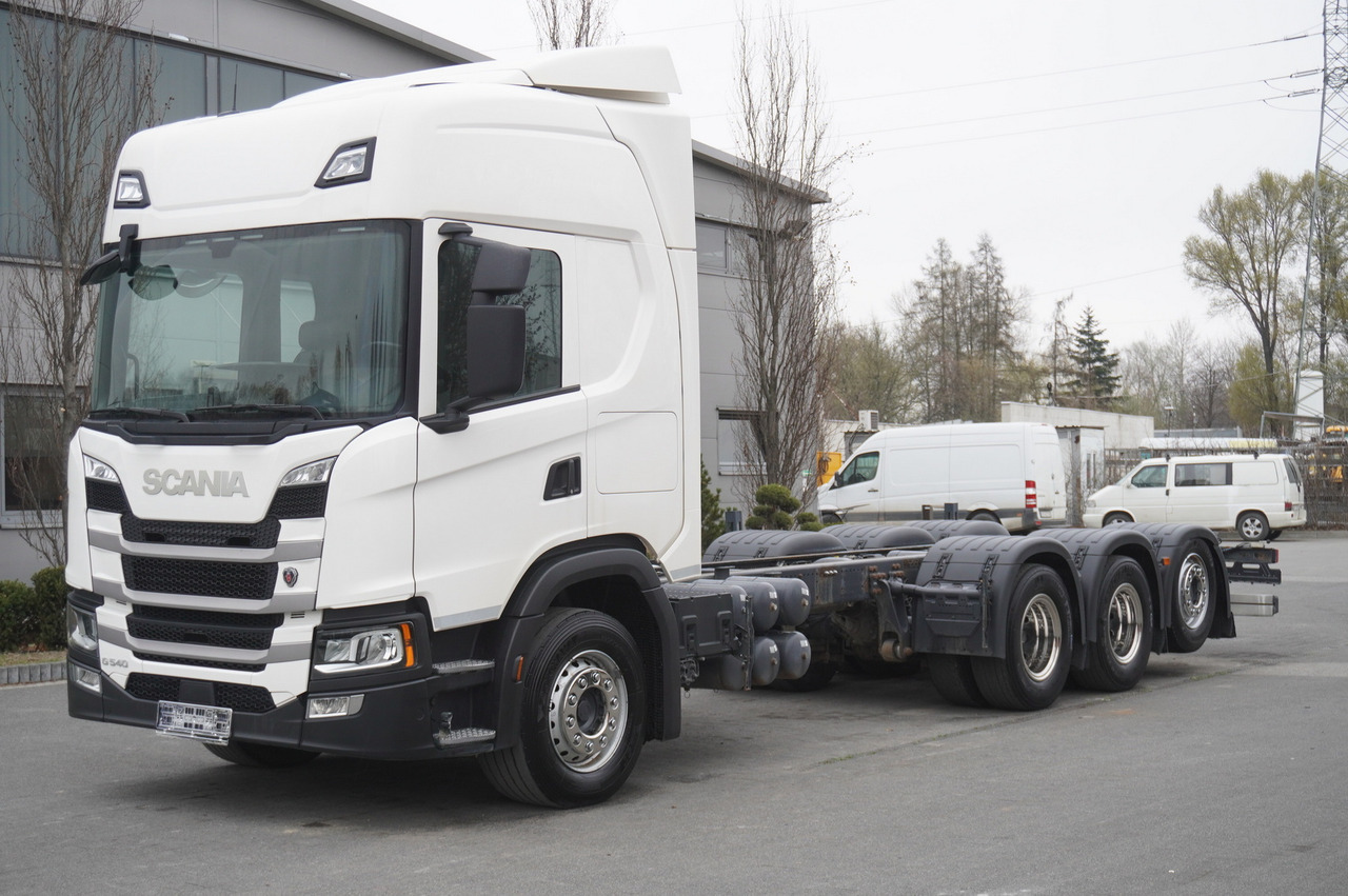 Scania G540 8x4 / Chassis 8.7 m / Steered axle / 2021 - Шаси кабина: снимка 2 Scania G540 8x4 / Chassis 8.7 m / Steered axle / 2021 - Шаси кабина: снимка 2