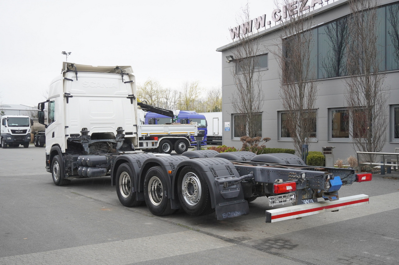 Scania G540 8x4 / Chassis 8.7 m / Steered axle / 2021 - Камион с кран: снимка 4 Scania G540 8x4 / Chassis 8.7 m / Steered axle / 2021 - Камион с кран: снимка 4