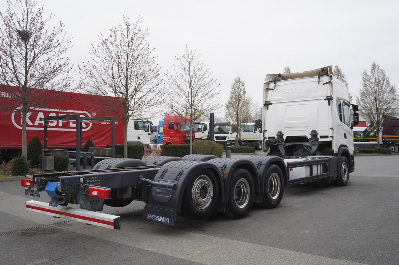 Scania G540 8x4 / Chassis 8.7 m / Steered axle / 2021 - Камион с кран: снимка 5 Scania G540 8x4 / Chassis 8.7 m / Steered axle / 2021 - Камион с кран: снимка 5