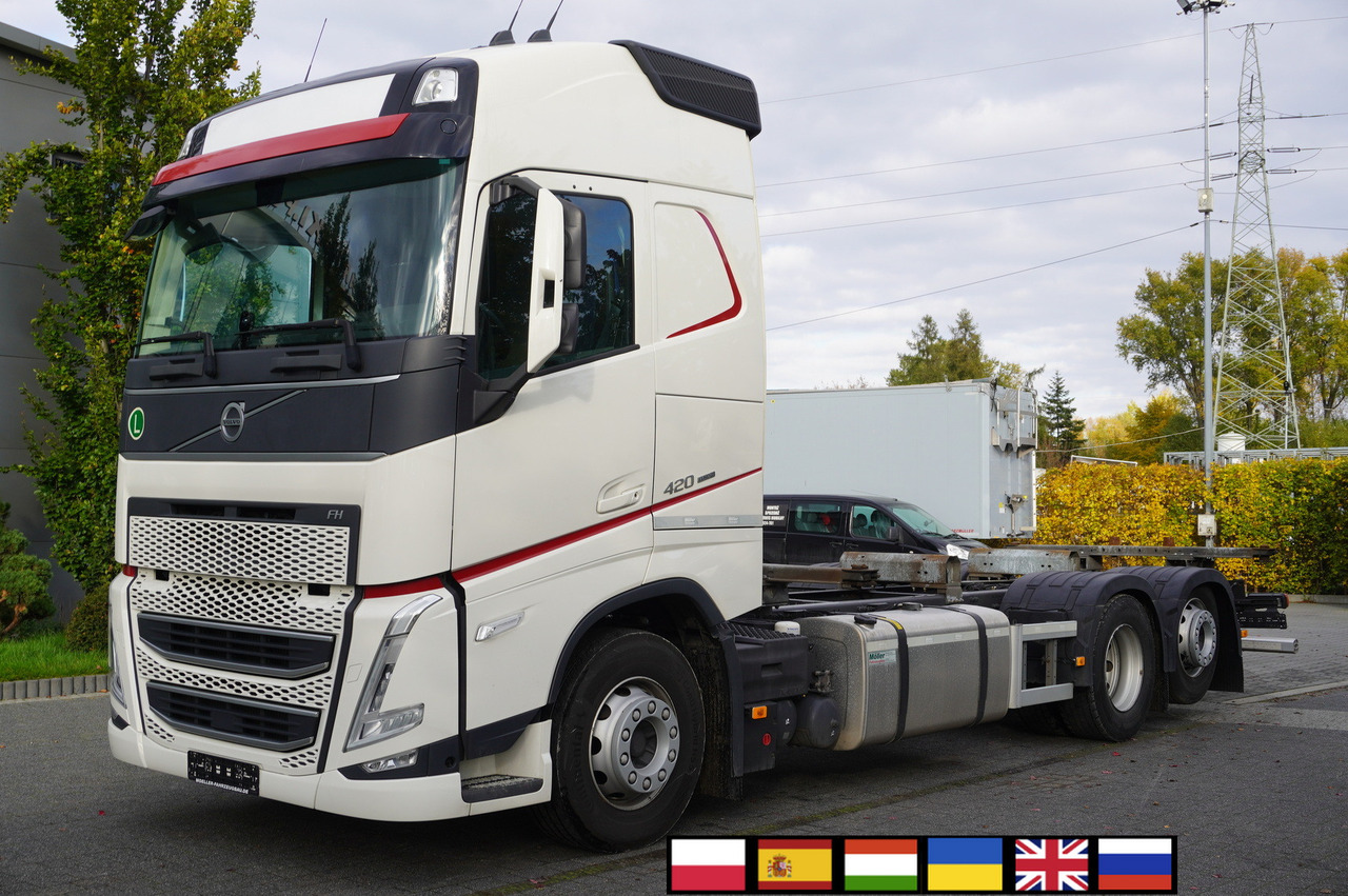 VOLVO FH 420 6x2 / BDF / 2022 - Контейнеровоз/ Сменна каросерия камион: снимка 1 VOLVO FH 420 6x2 / BDF / 2022 - Контейнеровоз/ Сменна каросерия камион: снимка 1