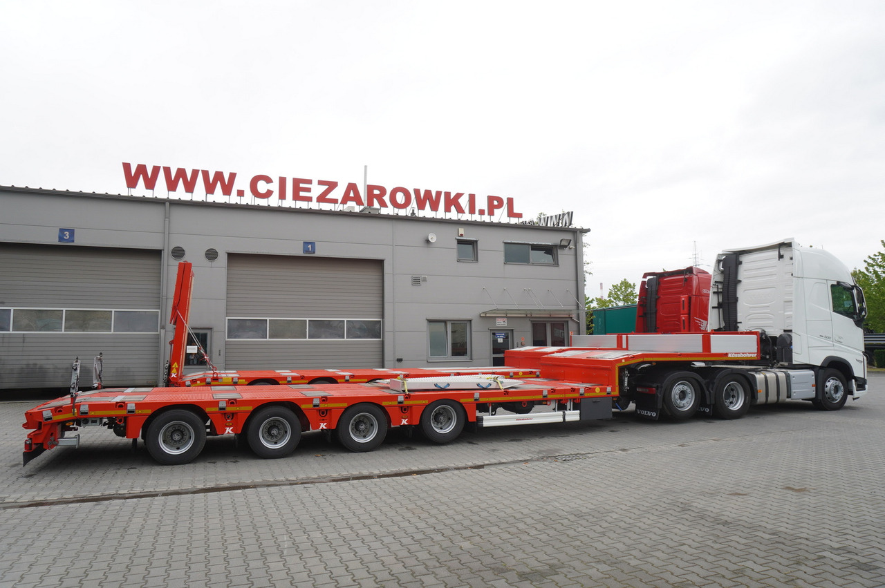 VOLVO FH 500 6 × 2 Globetrotter XL / 2023 / 114 thousand km / Brand-new low-loader Kässbohrer LB3E semi-trailer - Автовоз камион: снимка 3 VOLVO FH 500 6 × 2 Globetrotter XL / 2023 / 114 thousand km / Brand-new low-loader Kässbohrer LB3E semi-trailer - Автовоз камион: снимка 3