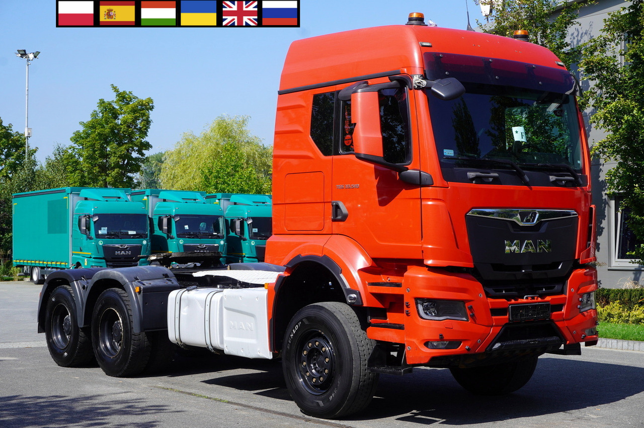 MAN TGS 33.510 tractor unit / 6x4 / Sleeper cab - Влекач: снимка 1 MAN TGS 33.510 tractor unit / 6x4 / Sleeper cab - Влекач: снимка 1