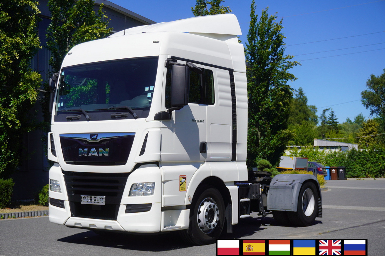 MAN TGX 18.420 tractor unit / 190 tho. km - Влекач: снимка 1 MAN TGX 18.420 tractor unit / 190 tho. km - Влекач: снимка 1
