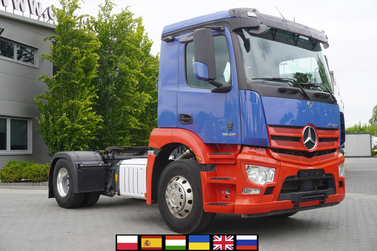 Mercedes-Benz Actros 1845 4x2 / Jost 5th wheel / 11.1 t load capacity - Влекач: снимка 1 Mercedes-Benz Actros 1845 4x2 / Jost 5th wheel / 11.1 t load capacity - Влекач: снимка 1