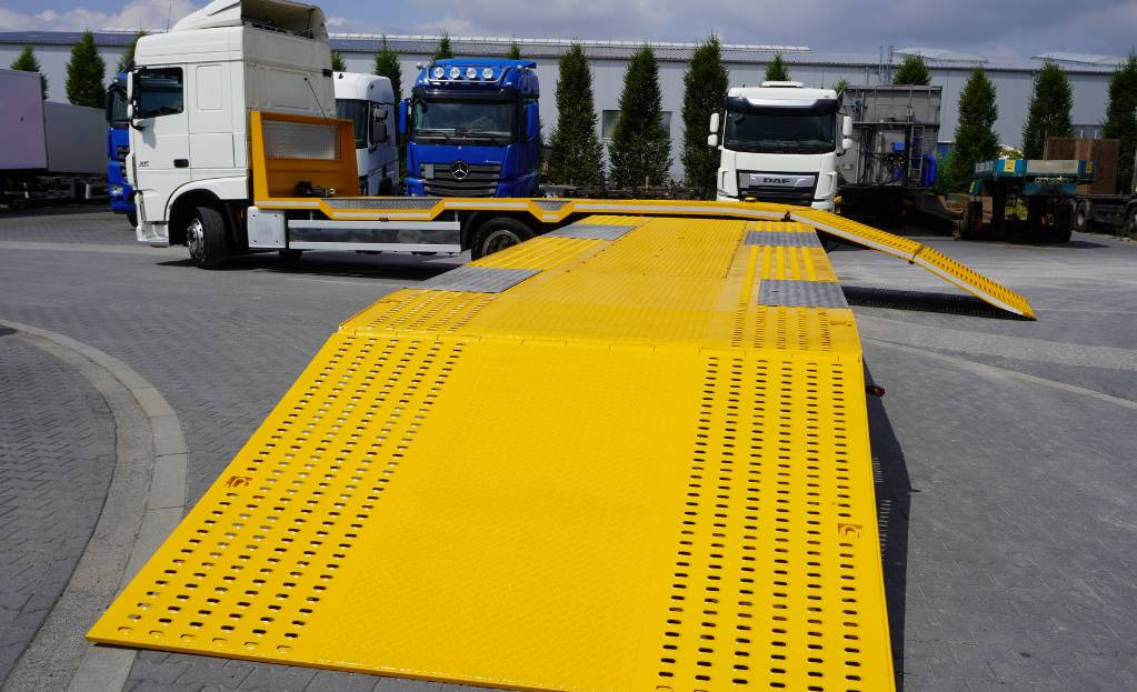 WECON trailer with a new tow truck body y.2023 - Нискорамна площадка ремарке: снимка 5 WECON trailer with a new tow truck body y.2023 - Нискорамна площадка ремарке: снимка 5