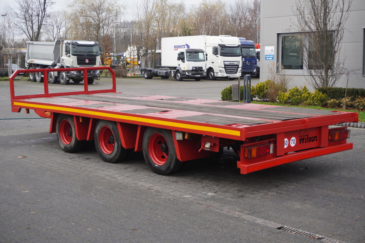 Wilson CTAA3 Flatbed trailer - Бордово ремарке/ Платформа: снимка 3 Wilson CTAA3 Flatbed trailer - Бордово ремарке/ Платформа: снимка 3