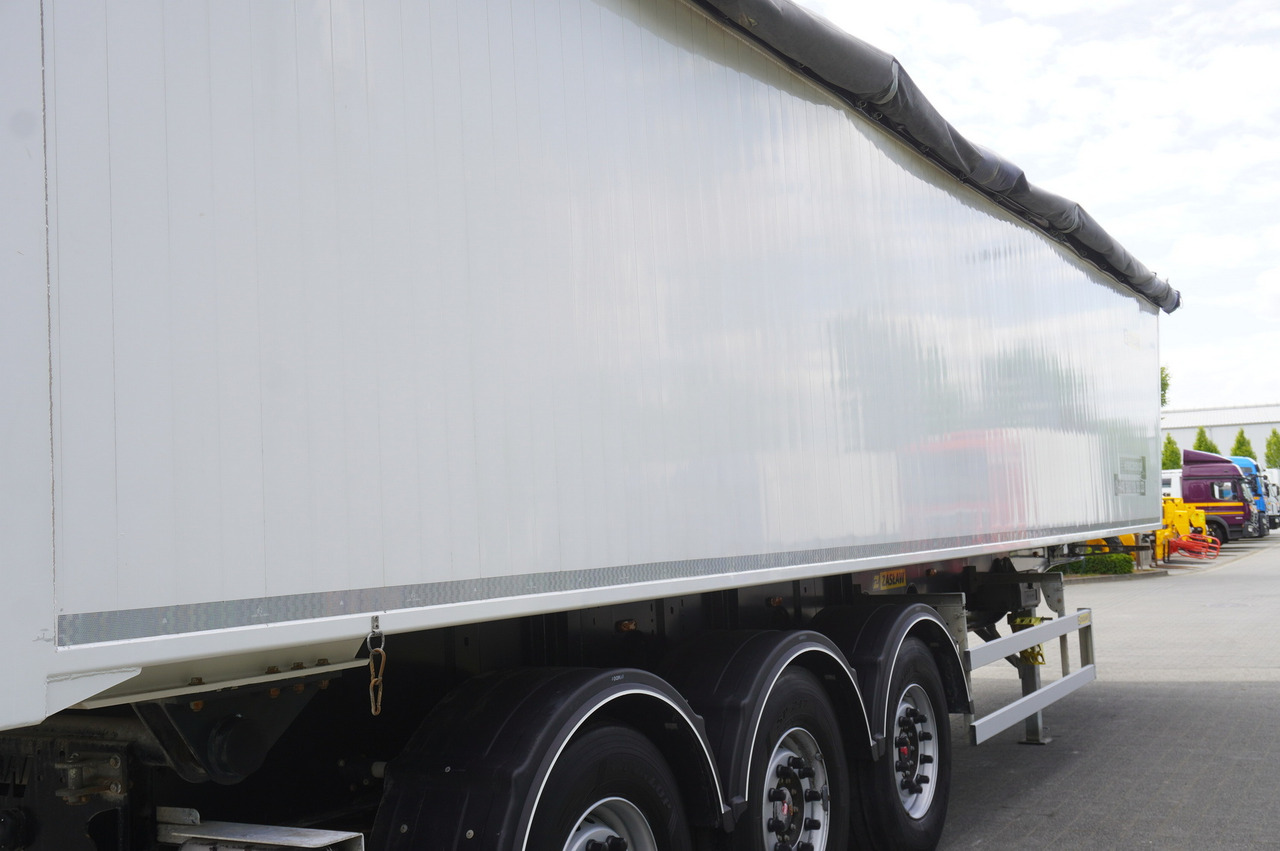 Самосвал полуремарке За превоз на хранителни стоки ZASŁAW D 653A semi-trailer/ 2021 / 56 m3: снимка 10