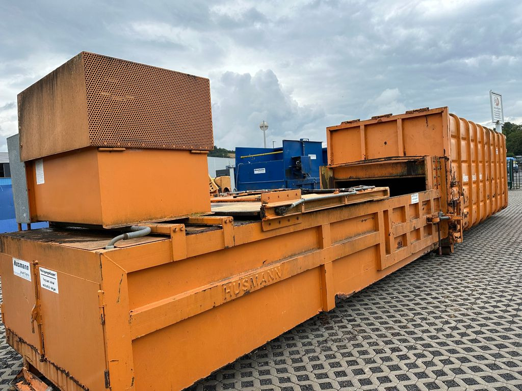 Husmann -Presscontainer /Müllpresse - Каросерия за боклукчийски камион: снимка 1 Husmann -Presscontainer /Müllpresse - Каросерия за боклукчийски камион: снимка 1