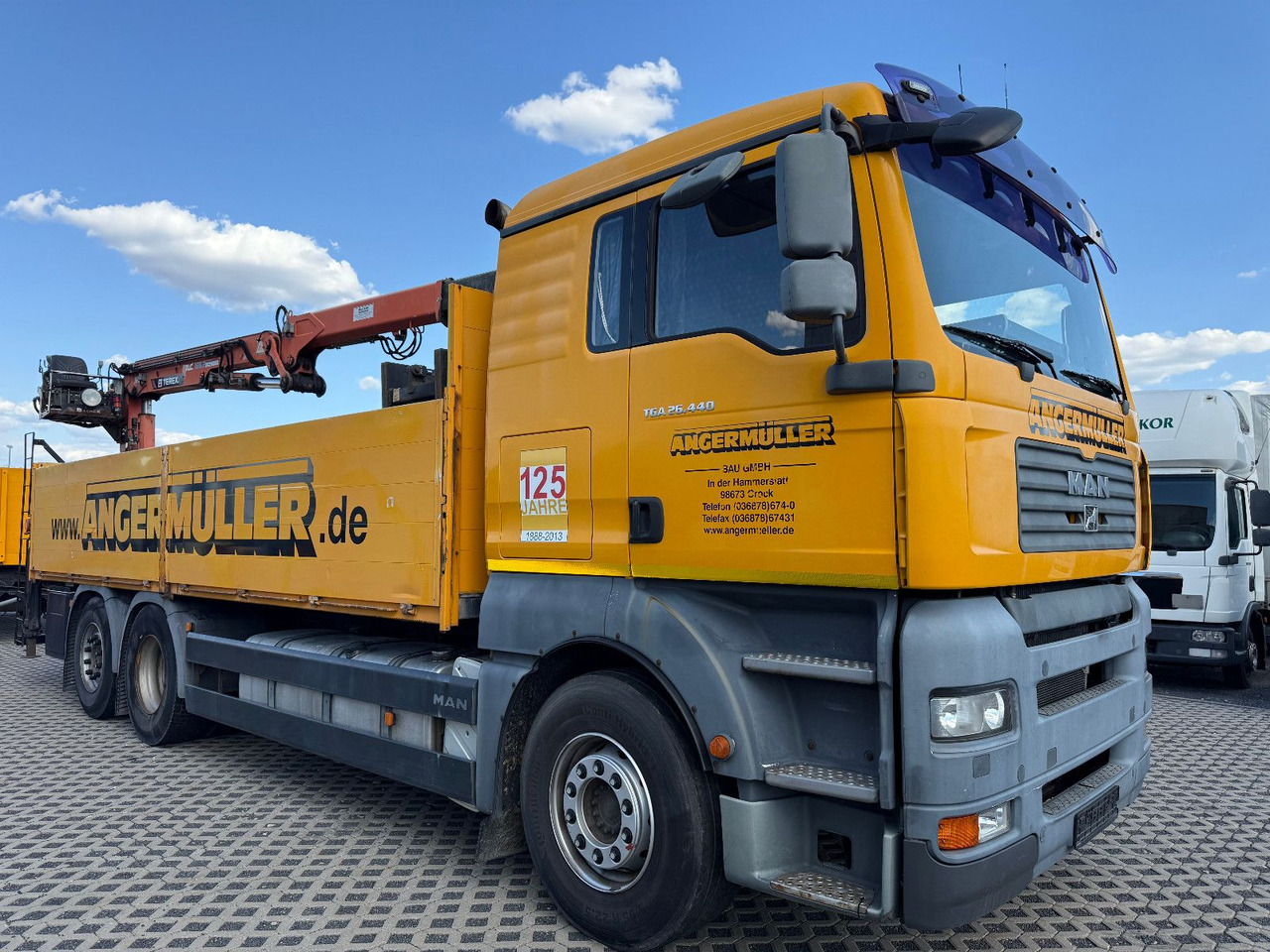 MAN TGA 26,440 TEREX TLC 165,2-A19 ACM SYSTEM - Камион с кран: снимка 4 MAN TGA 26,440 TEREX TLC 165,2-A19 ACM SYSTEM - Камион с кран: снимка 4