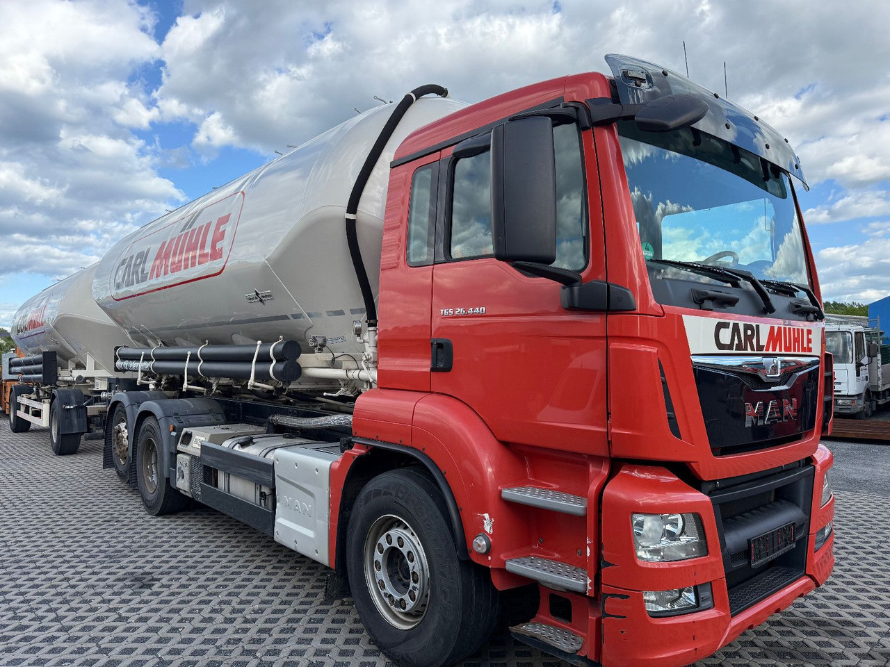 MAN TGS 26,440 Silo 31m³ Getreide Staub Rieselgüter - Каналопочистваща машина: снимка 3 MAN TGS 26,440 Silo 31m³ Getreide Staub Rieselgüter - Каналопочистваща машина: снимка 3