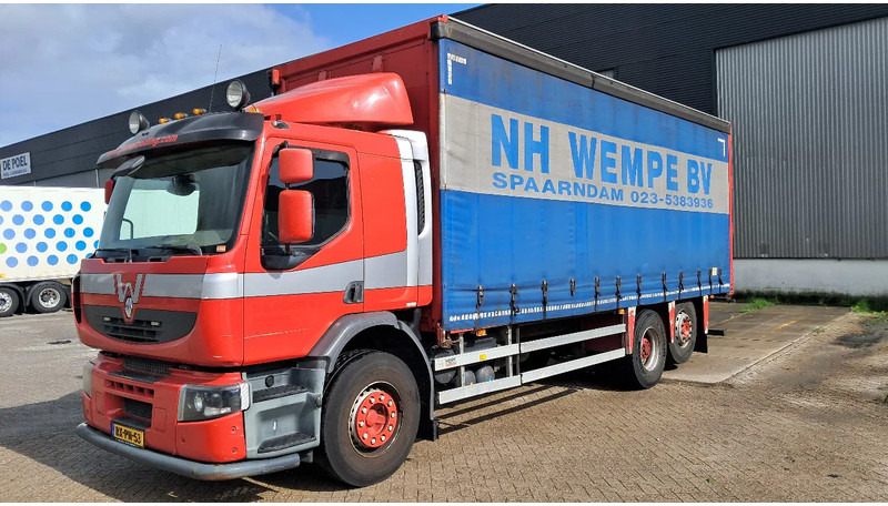 Renault Premium 380 6X2 | Hubrection | Big Axle | 26 ton - Камион с брезент: снимка 1 Renault Premium 380 6X2 | Hubrection | Big Axle | 26 ton - Камион с брезент: снимка 1