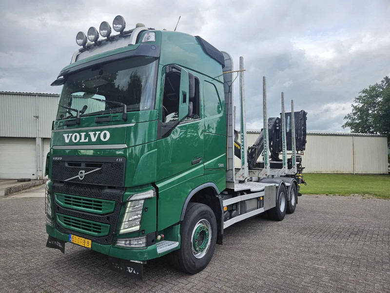 Volvo FH 500 GT XL Manuel Full Steel Big Axles Hubreduction Retarder - Камион за дърва, Камион с кран: снимка 1 Volvo FH 500 GT XL Manuel Full Steel Big Axles Hubreduction Retarder - Камион за дърва, Камион с кран: снимка 1