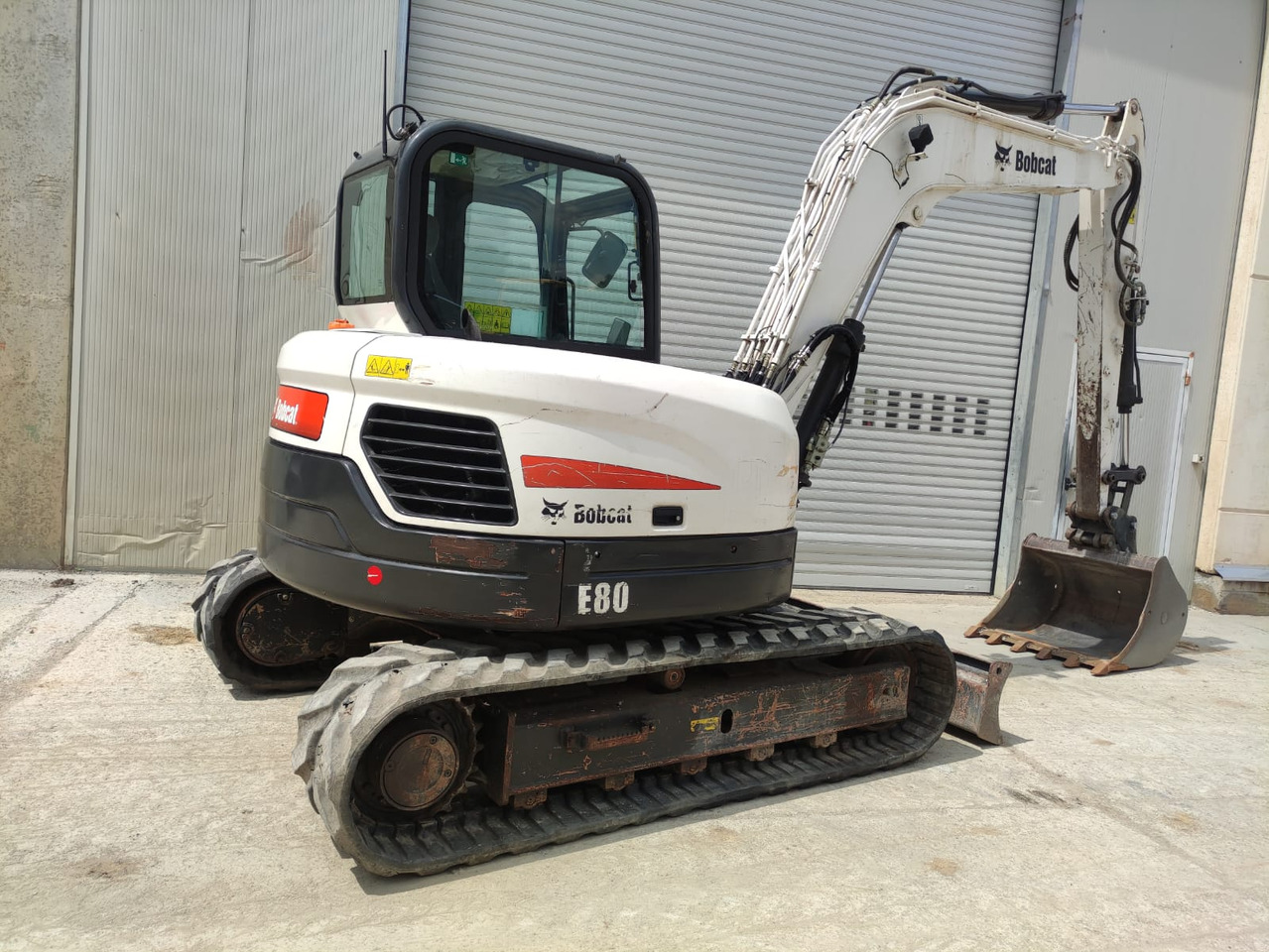 BOBCAT E80EA - Верижен багер: снимка 4 BOBCAT E80EA - Верижен багер: снимка 4