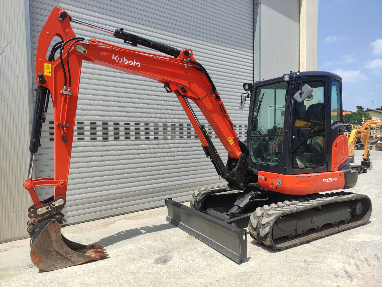 KUBOTA KX057-4 - Мини багер: снимка 1 KUBOTA KX057-4 - Мини багер: снимка 1
