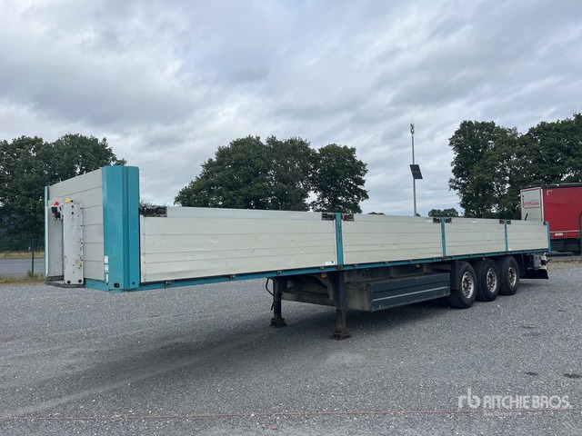 2007 Schmitz Cargobull S01 13.90 m Tri/A Flatbed Trailer - Бордово полуремарке/ Платформа: снимка 2 2007 Schmitz Cargobull S01 13.90 m Tri/A Flatbed Trailer - Бордово полуремарке/ Платформа: снимка 2