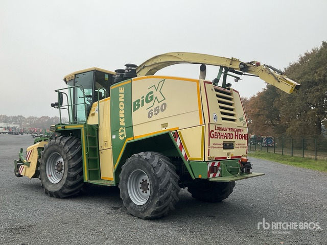 2008 Krone Big X 650 4WD Forage Harvester - Силажокомбайн: снимка 4 2008 Krone Big X 650 4WD Forage Harvester - Силажокомбайн: снимка 4