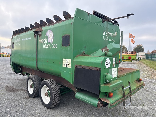 2009 Keenan Mech Fiber 360 Feed Grinder - Миксер-вагон: снимка 3 2009 Keenan Mech Fiber 360 Feed Grinder - Миксер-вагон: снимка 3