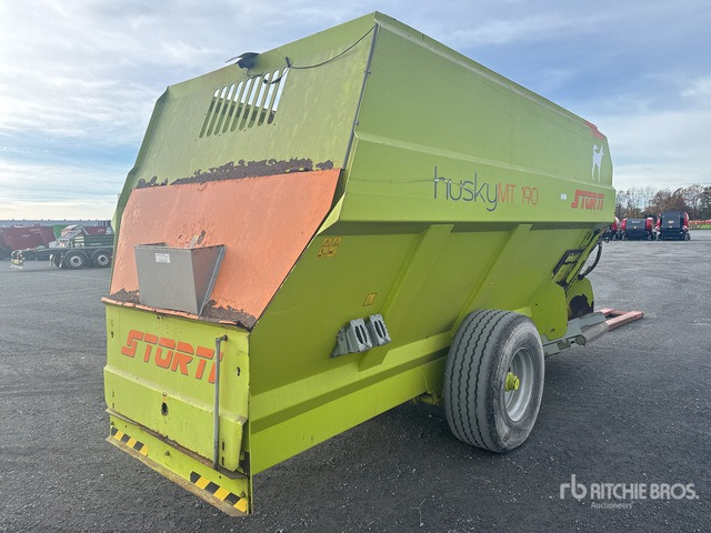 2011 Storti Husky MT190 Feed Trailer - Миксер-вагон: снимка 3 2011 Storti Husky MT190 Feed Trailer - Миксер-вагон: снимка 3