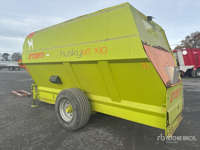 2011 Storti Husky MT190 Feed Trailer - Миксер-вагон: снимка 4 2011 Storti Husky MT190 Feed Trailer - Миксер-вагон: снимка 4