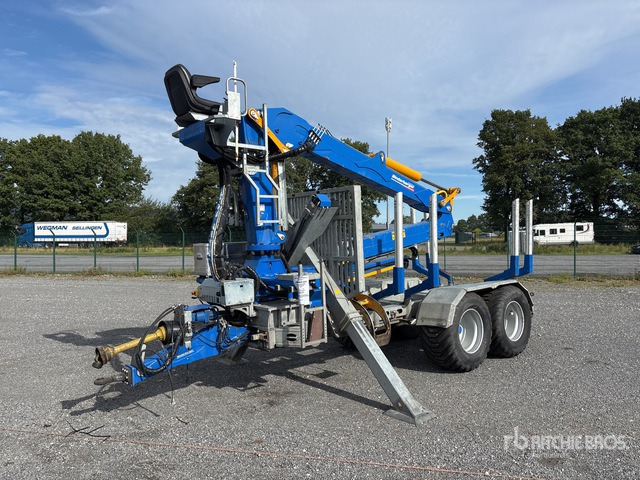 2012 Binderberger RW14 T/A Log Trailer - Горско ремарке: снимка 1 2012 Binderberger RW14 T/A Log Trailer - Горско ремарке: снимка 1