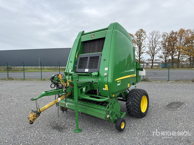 2012 John Deere 864 Premium Round Baler - Рулонна сламопреса: снимка 2 2012 John Deere 864 Premium Round Baler - Рулонна сламопреса: снимка 2