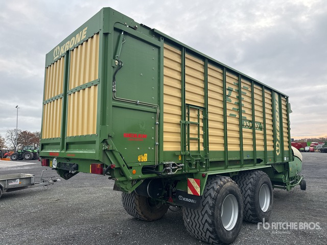 2012 Krone ZX 450 GL T/A Silage Wagon - Саморазтоварващо се ремарке: снимка 4 2012 Krone ZX 450 GL T/A Silage Wagon - Саморазтоварващо се ремарке: снимка 4