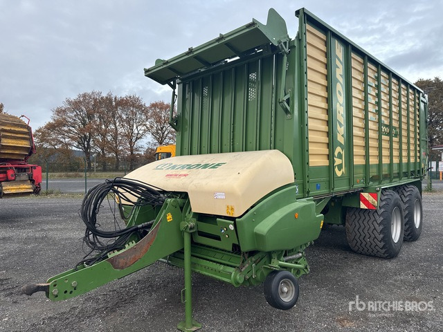 2012 Krone ZX 450 GL T/A Silage Wagon - Саморазтоварващо се ремарке: снимка 2 2012 Krone ZX 450 GL T/A Silage Wagon - Саморазтоварващо се ремарке: снимка 2