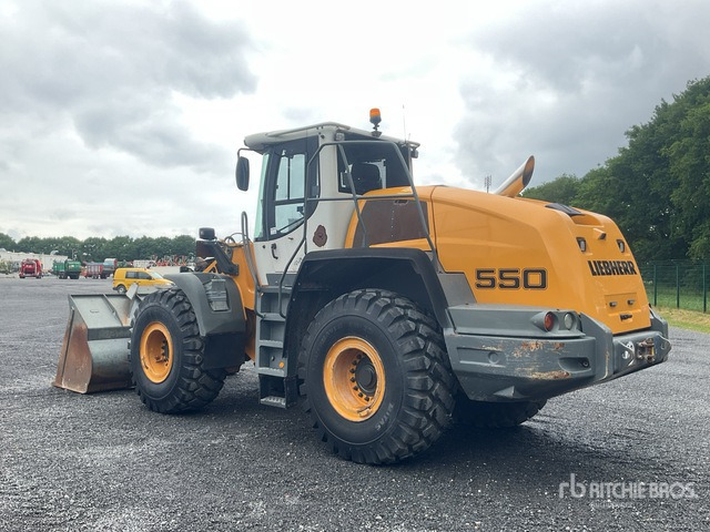 2014 Liebherr L 550 Wheel Loader - Колесен товарач: снимка 4 2014 Liebherr L 550 Wheel Loader - Колесен товарач: снимка 4