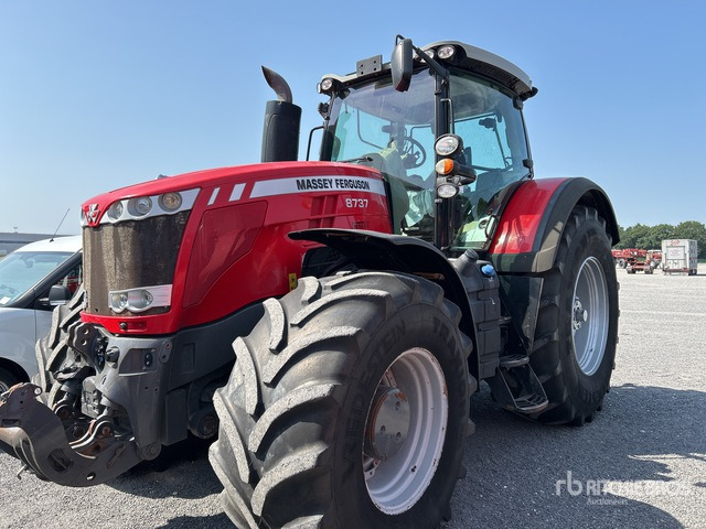 2014 Massey Ferguson 8737 DVT Exclusive 4WD Tractor - Трактор: снимка 2 2014 Massey Ferguson 8737 DVT Exclusive 4WD Tractor - Трактор: снимка 2